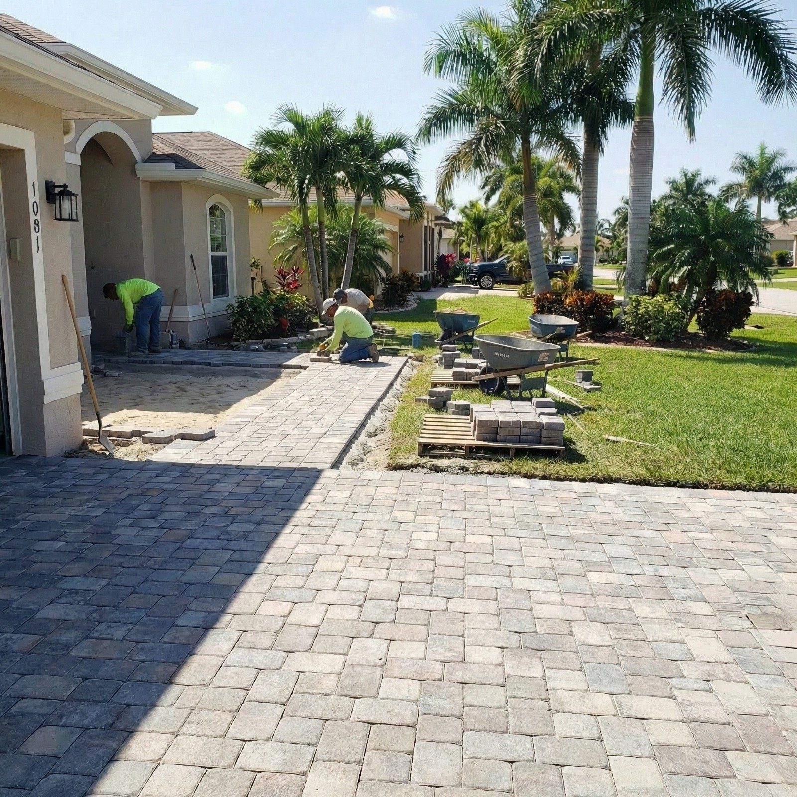 Paver Patios & Driveways in Southwest Florida